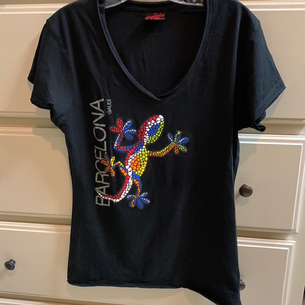 Souvenir shirt from Barcelona Spain